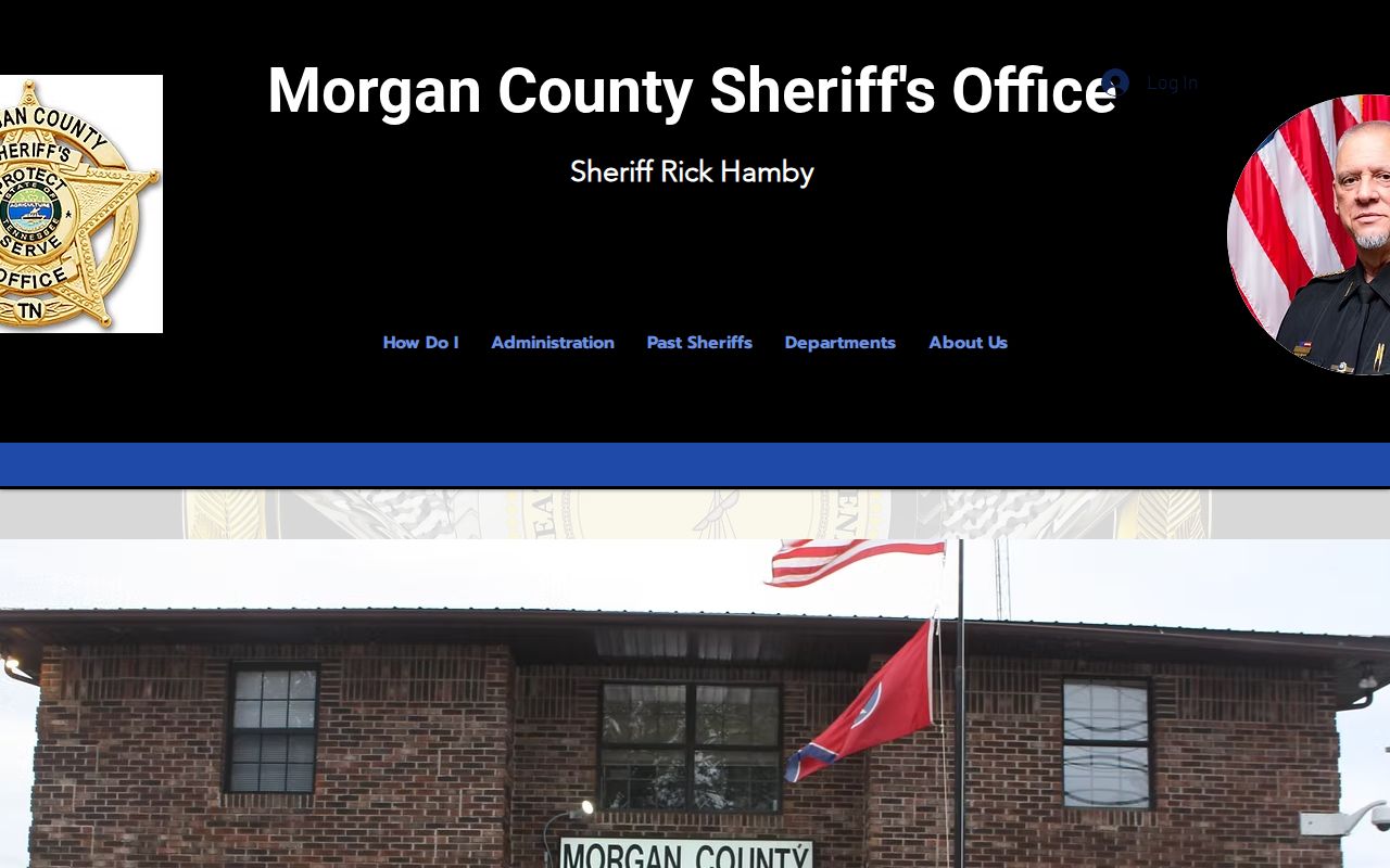Morgan County Sheriff website arrest roster navigation